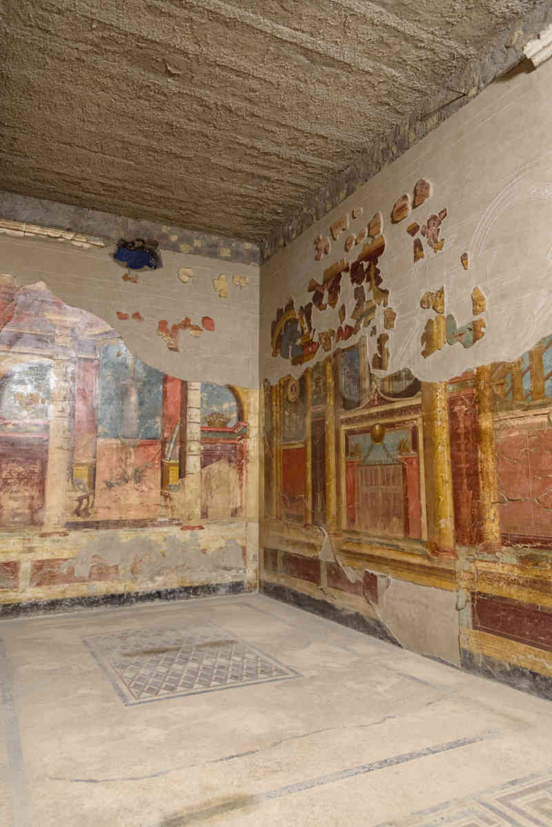 324 - Italia - Torre Annunziata - Villa Oplontis o Villa Poppea - Triclinium.jpg
